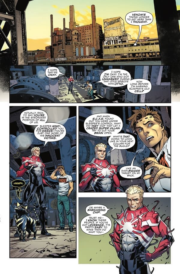 Interior preview page from ALL-NEW VENOM #10 ADAM KUBERT COVER