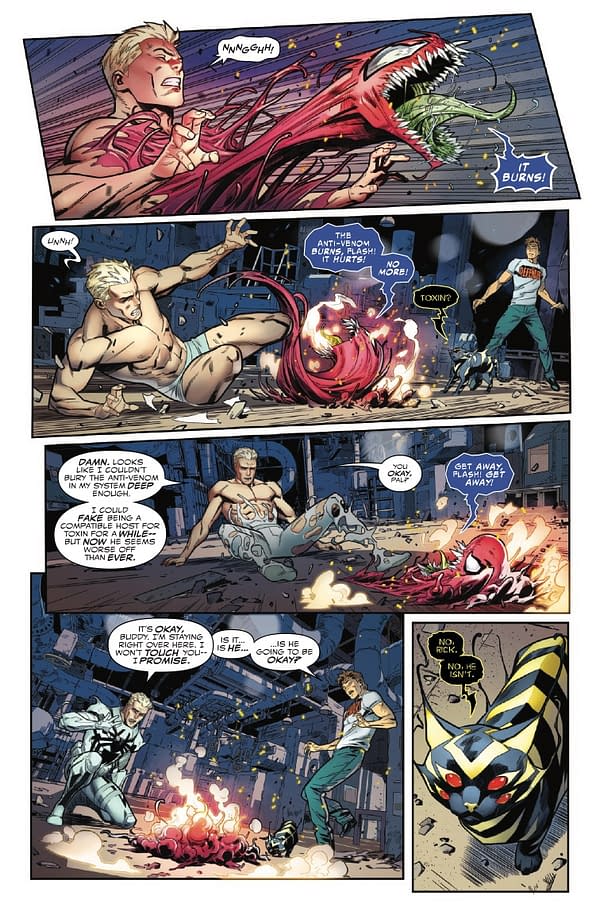 Interior preview page from ALL-NEW VENOM #10 ADAM KUBERT COVER
