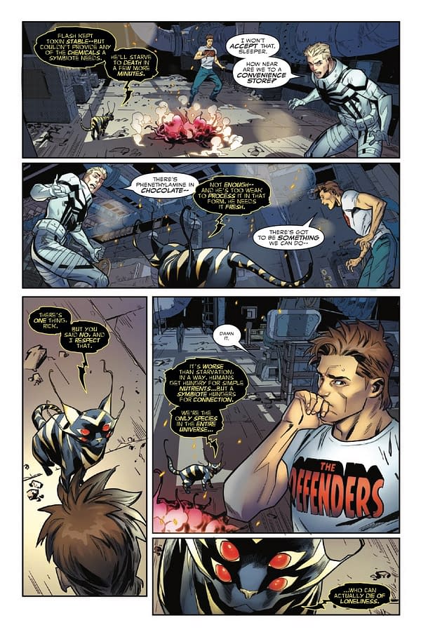 Interior preview page from ALL-NEW VENOM #10 ADAM KUBERT COVER