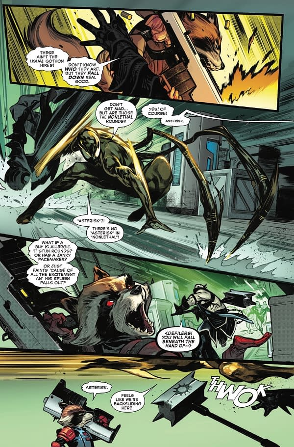 Interior preview page from AMAZING SPIDER-MAN #13 PEPE LARRAZ COVER