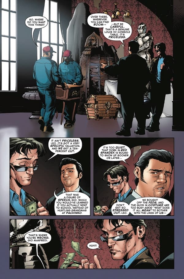 Interior preview page from BLACK CAT #2 ADAM HUGHES COVER