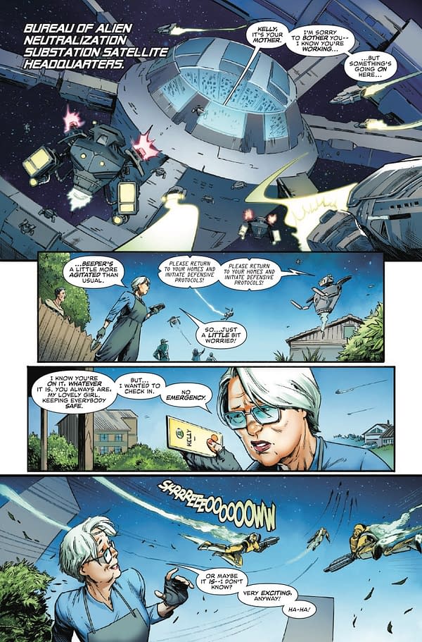 Interior preview page from DEATH OF THE SILVER SURFER #4 DIKE RUAN COVER