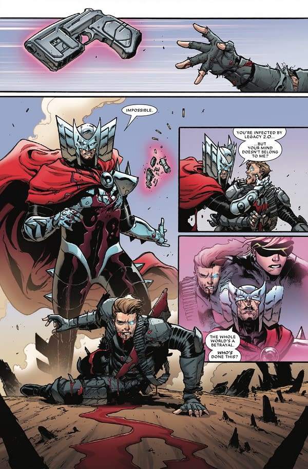 Interior preview page from DEADPOOL/WOLVERINE #9 JOSHUA CASSARA COVER