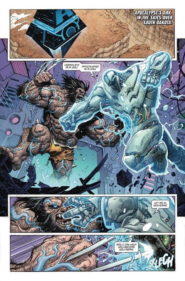 Interior preview page from DEADPOOL/WOLVERINE #10 JOSHUA CASSARA COVER