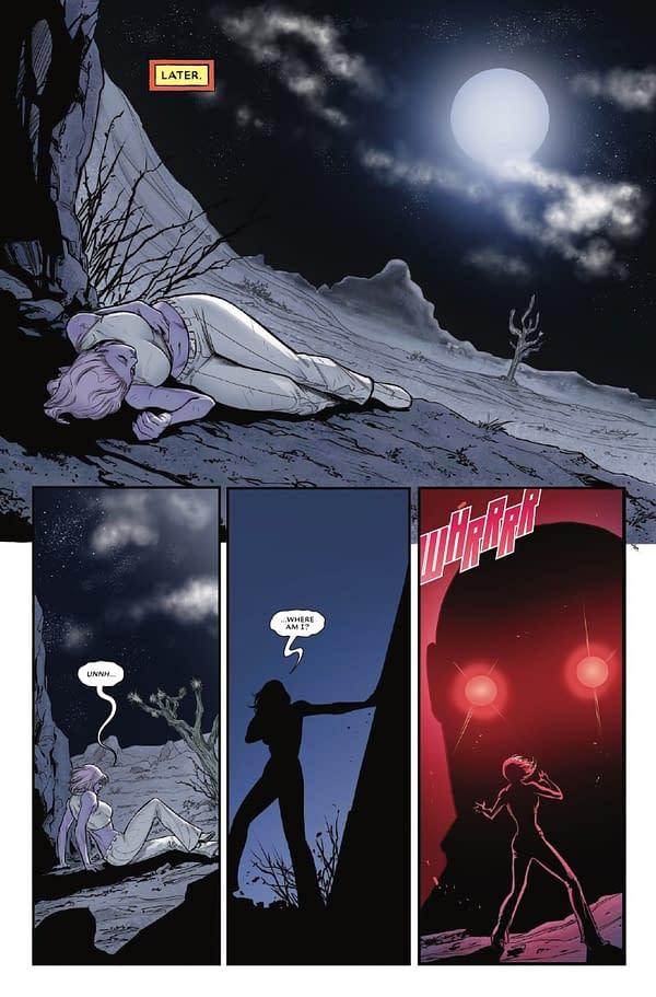 Interior preview page from EMMA FROST: THE WHITE QUEEN #4 DAVID NAKAYAMA COVER