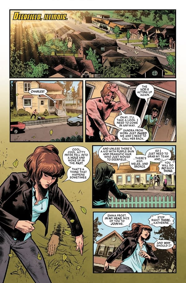 Interior preview page from EXCEPTIONAL X-MEN #13 CARMEN CARNERO COVER