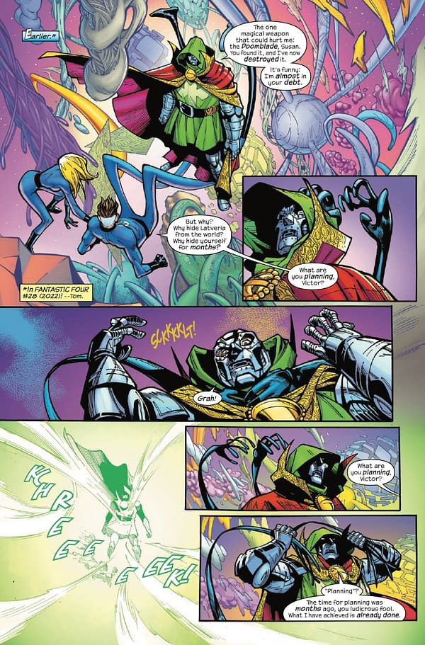 Interior preview page from FANTASTIC FOUR #3 HUMBERTO RAMOS COVER