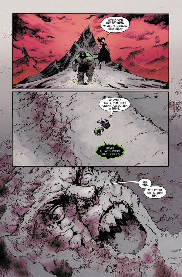 Interior preview page from INCREDIBLE HULK #29 NIC KLEIN COVER