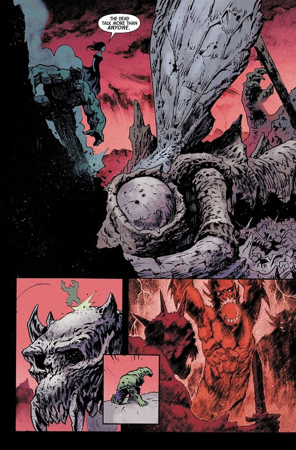 Interior preview page from INCREDIBLE HULK #29 NIC KLEIN COVER