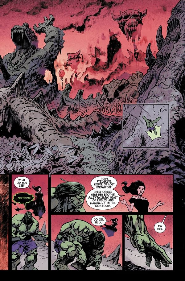 Interior preview page from INCREDIBLE HULK #29 NIC KLEIN COVER