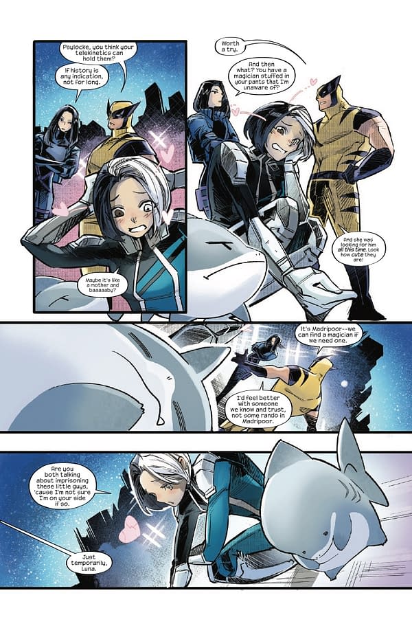Interior preview page from JEFF THE LAND SHARK #4 GURIHIRU COVER