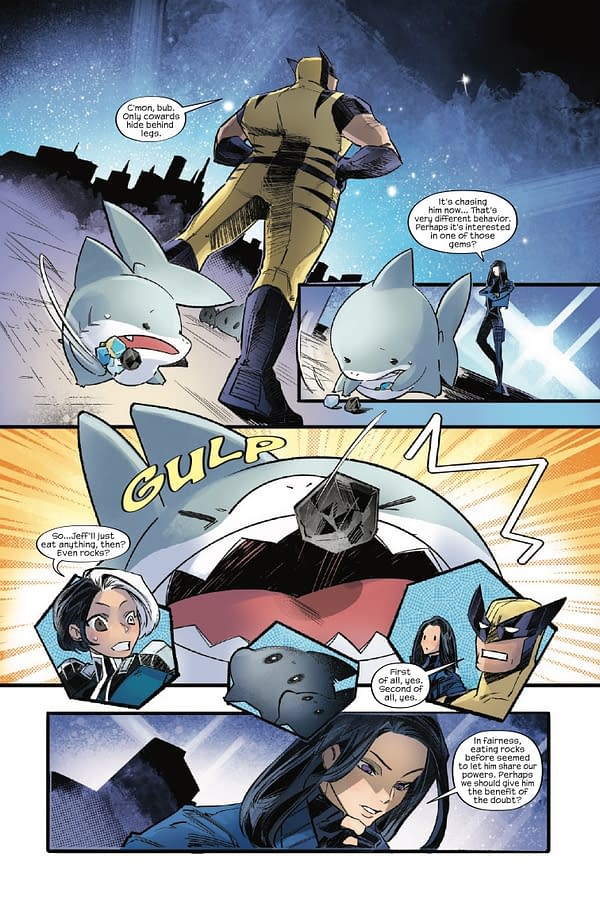 Interior preview page from JEFF THE LAND SHARK #4 GURIHIRU COVER