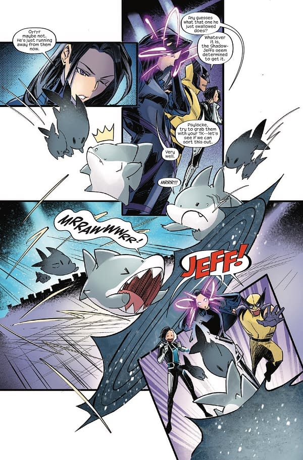 Interior preview page from JEFF THE LAND SHARK #4 GURIHIRU COVER