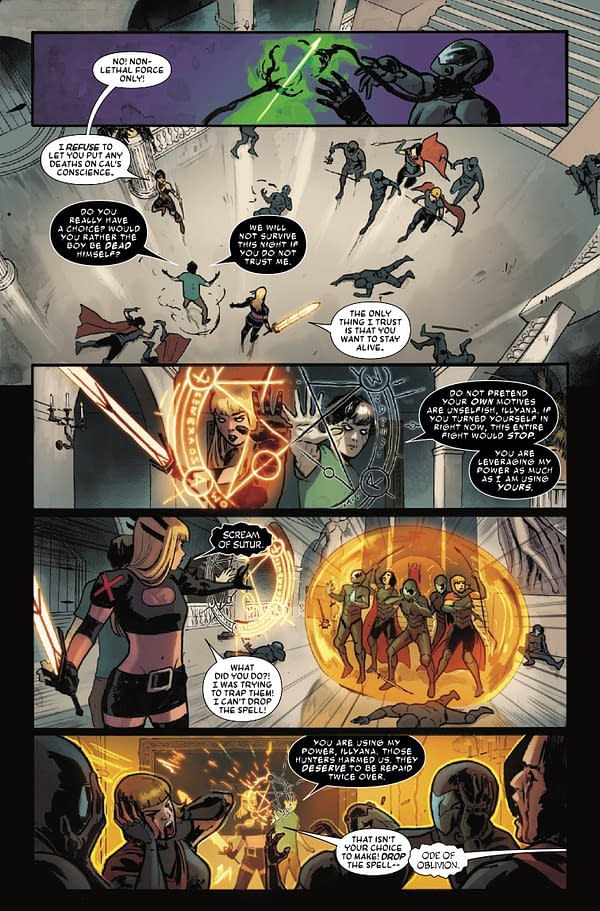 Interior preview page from MAGIK #10 PABLO VILLALOBOS COVER