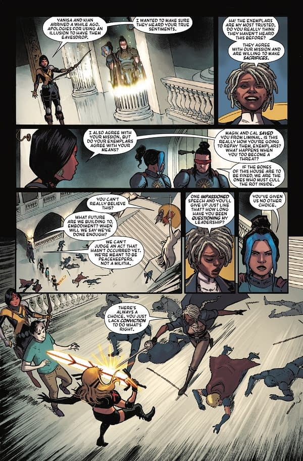 Interior preview page from MAGIK #10 PABLO VILLALOBOS COVER