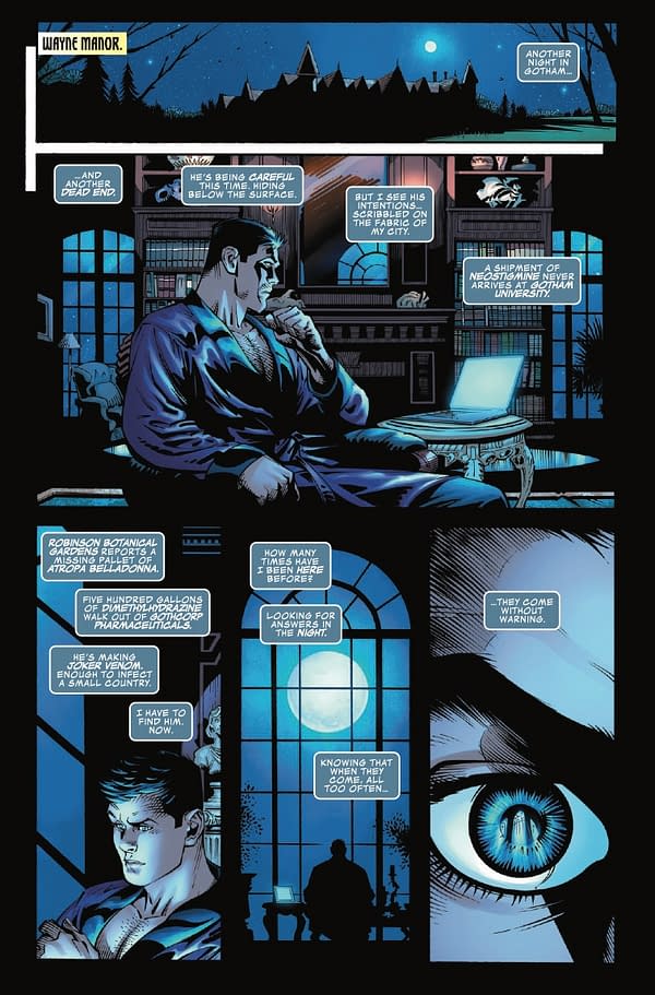 Interior preview page from DEADPOOL/BATMAN #1 GREG CAPULLO COVER