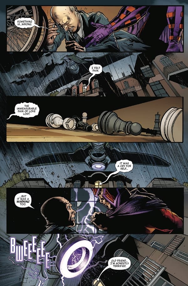 Interior preview page from PREDATOR KILLS THE MARVEL UNIVERSE #2 LEINIL YU COVER