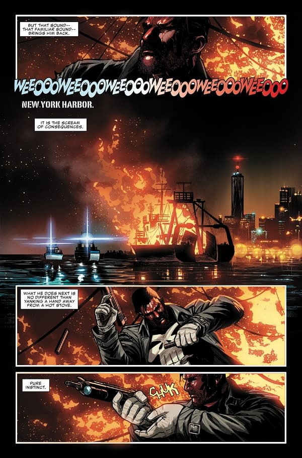 Interior preview page from PUNISHER: RED BAND #1 MARCO CHECCHETTO COVER