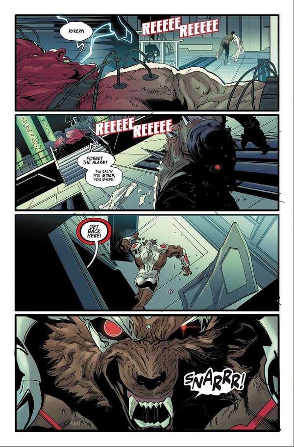 Interior preview page from RED HULK #8 GEOFF SHAW COVER