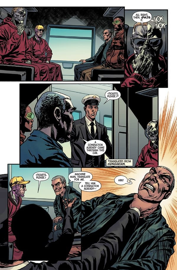 Interior preview page from RED HULK #9 GEOFF SHAW COVER