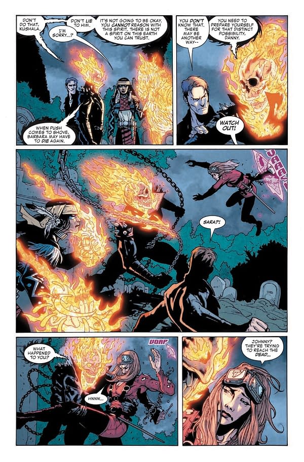 Interior preview page from SPIRITS OF VIOLENCE #1 KENDRICK "KUNKKA" LIM COVER