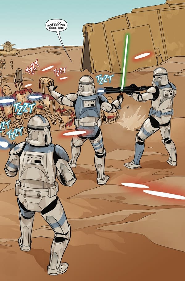 Interior preview page from STAR WARS #6 PHIL NOTO COVER