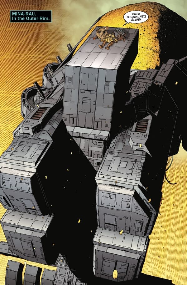 Interior preview page from STAR WARS: JEDI KNIGHTS #7 MADIBEK MUSABEKOV COVER