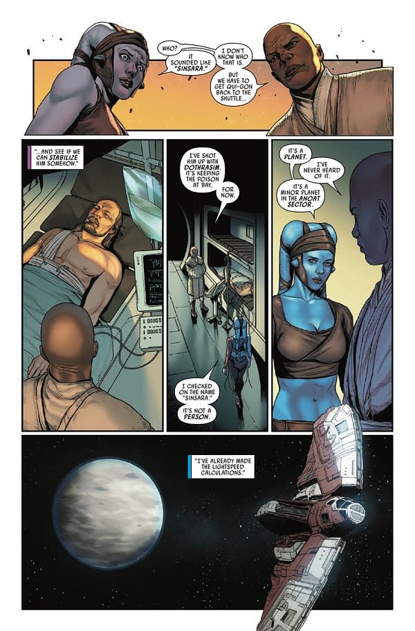 Interior preview page from STAR WARS: JEDI KNIGHTS #7 MADIBEK MUSABEKOV COVER
