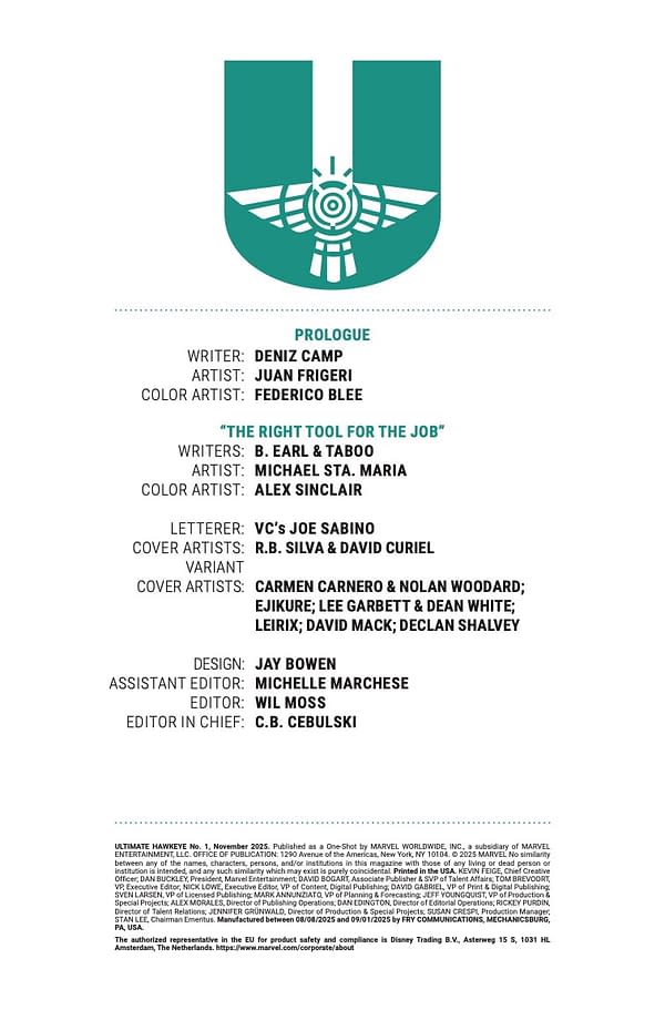 Interior preview page from ULTIMATE HAWKEYE #1 R.B. SILVA COVER