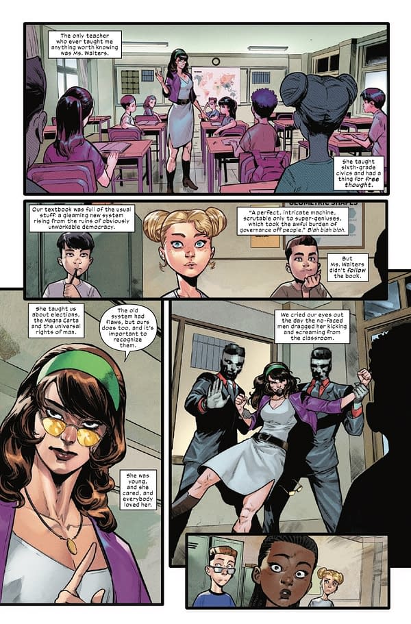 Interior preview page from ULTIMATES #16 DIKE RUAN COVER