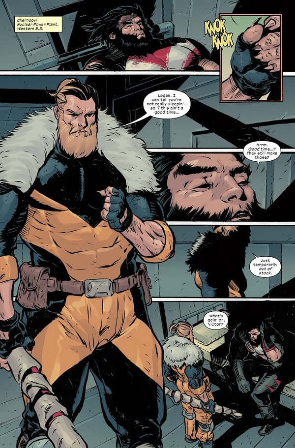 Interior preview page from ULTIMATE WOLVERINE #10 ALESSANDRO CAPPUCCIO COVER