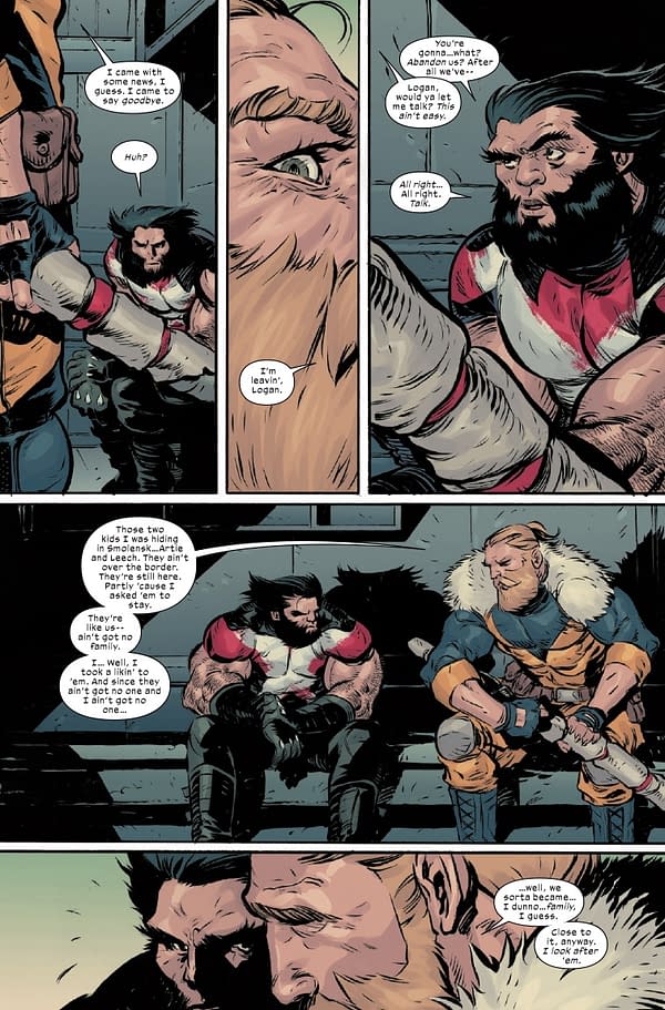 Interior preview page from ULTIMATE WOLVERINE #10 ALESSANDRO CAPPUCCIO COVER