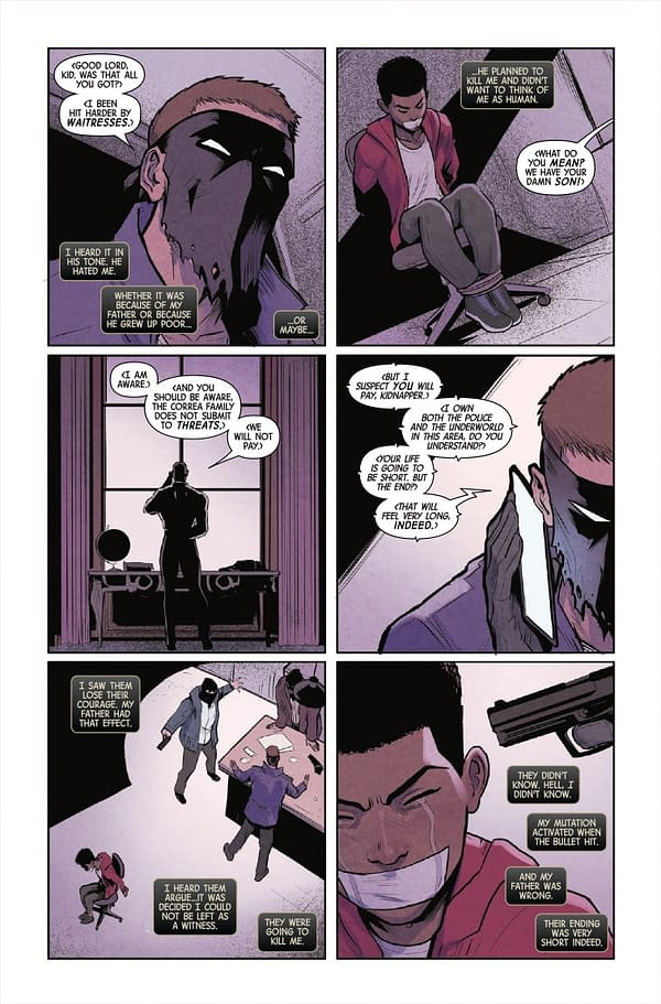 Interior preview page from UNCANNY X-MEN #21 DAVID MARQUEZ COVER