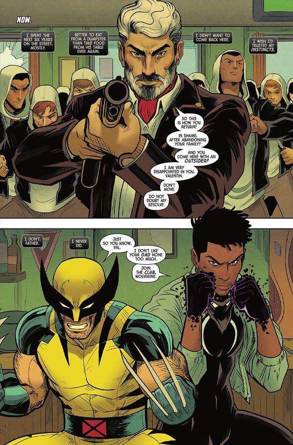 Interior preview page from UNCANNY X-MEN #21 DAVID MARQUEZ COVER