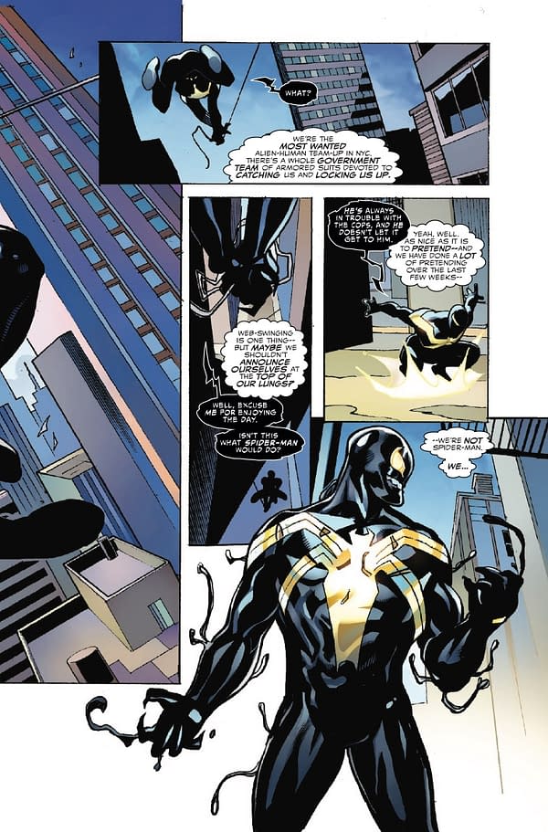 Interior preview page from VENOM #250 RYAN STEGMAN COVER