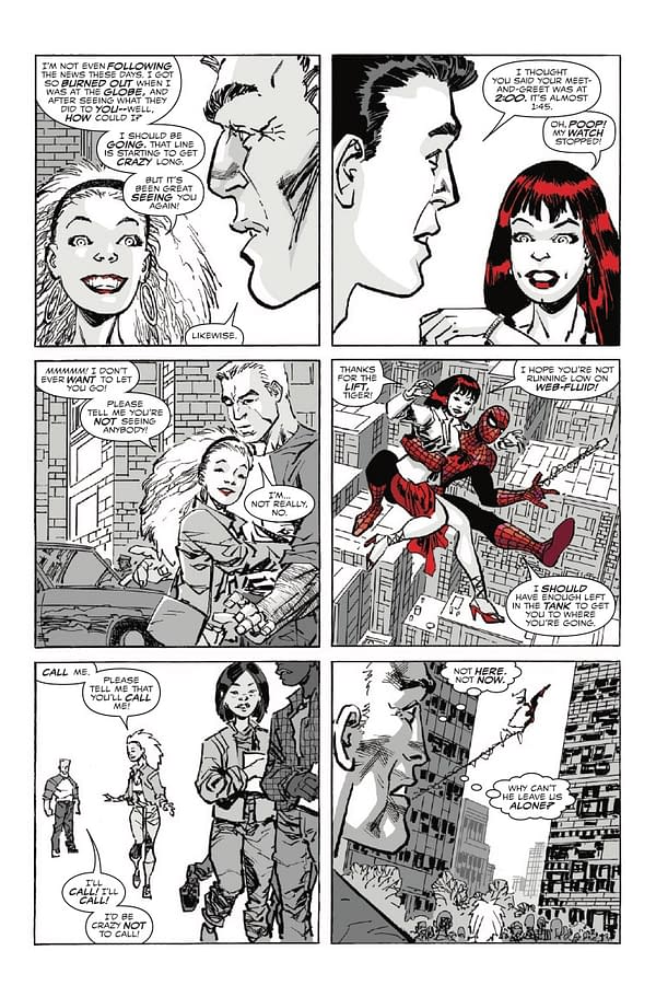 Interior preview page from VENOM: BLACK WHITE AND BLOOD #2 JOSHUA CASSARA COVER