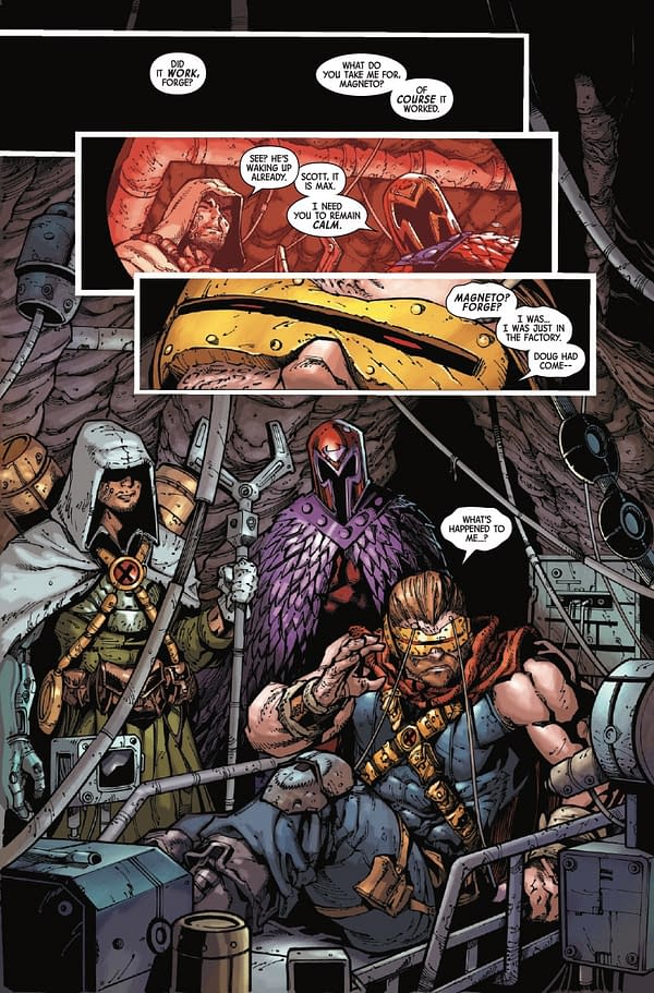 Interior preview page from X-MEN: AGE OF REVELATION OVERTURE #1 RYAN STEGMAN COVER