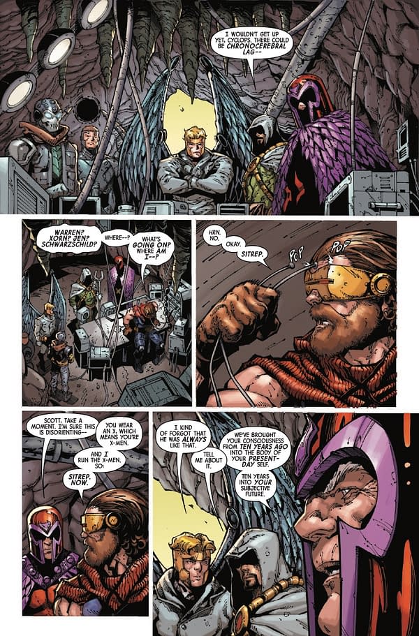 Interior preview page from X-MEN: AGE OF REVELATION OVERTURE #1 RYAN STEGMAN COVER