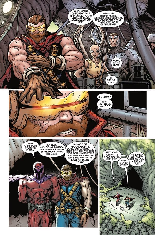 Interior preview page from X-MEN: AGE OF REVELATION OVERTURE #1 RYAN STEGMAN COVER