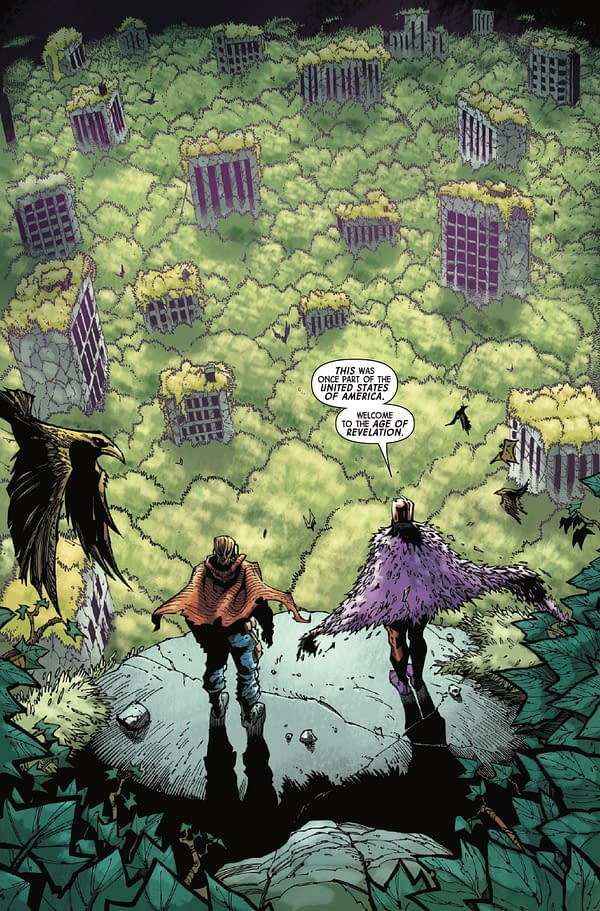 Interior preview page from X-MEN: AGE OF REVELATION OVERTURE #1 RYAN STEGMAN COVER