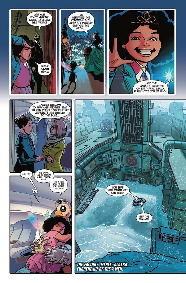Interior preview page from X-MEN: THE UNDERTOW #1 MIKE MCKONE COVER