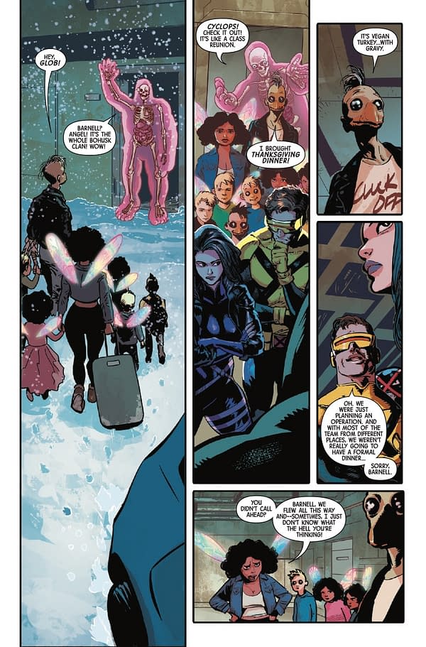 Interior preview page from X-MEN: THE UNDERTOW #1 MIKE MCKONE COVER