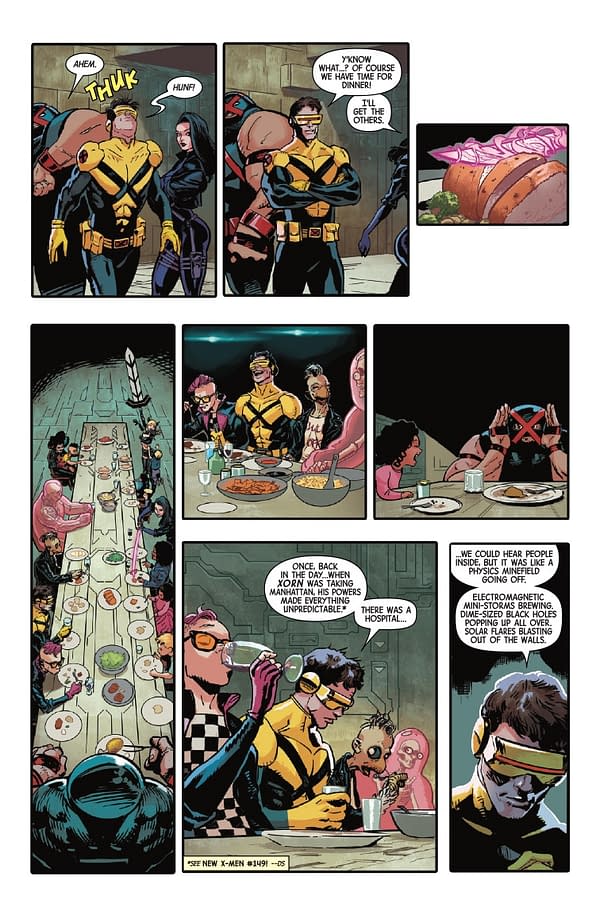Interior preview page from X-MEN: THE UNDERTOW #1 MIKE MCKONE COVER
