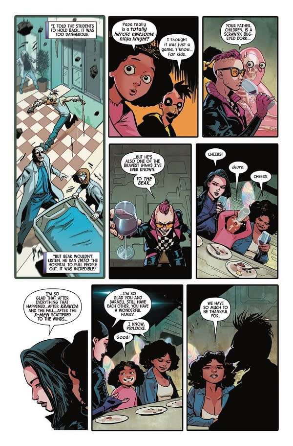 Interior preview page from X-MEN: THE UNDERTOW #1 MIKE MCKONE COVER