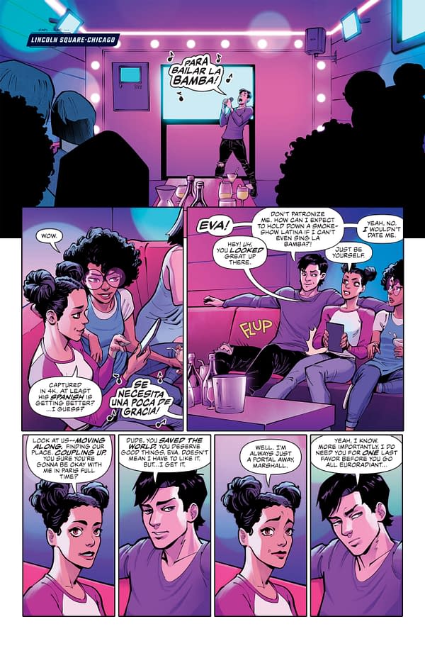 Interior preview page from Radiant Black #38