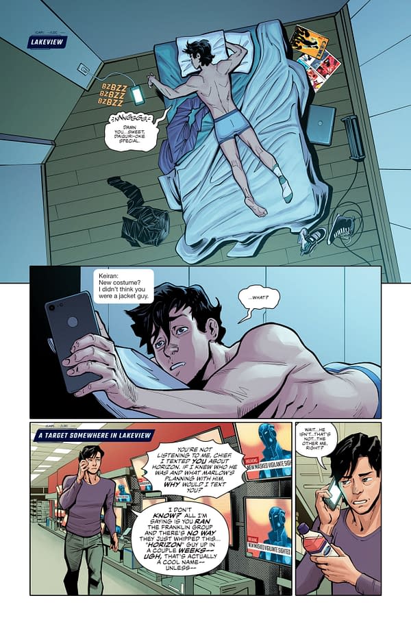 Interior preview page from Radiant Black #38
