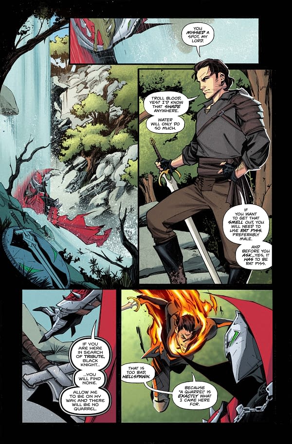 Interior preview page from Rogue Sun #30