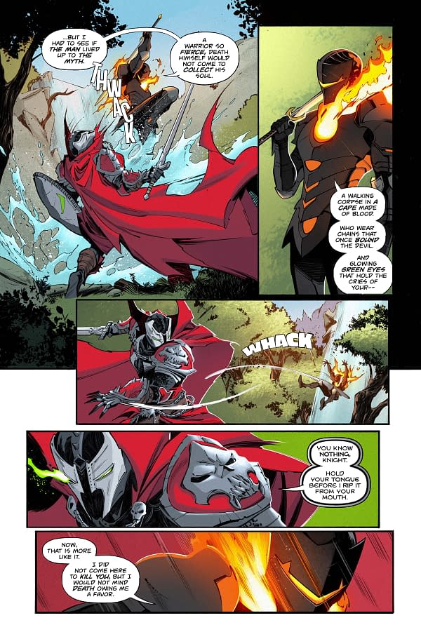 Interior preview page from Rogue Sun #30
