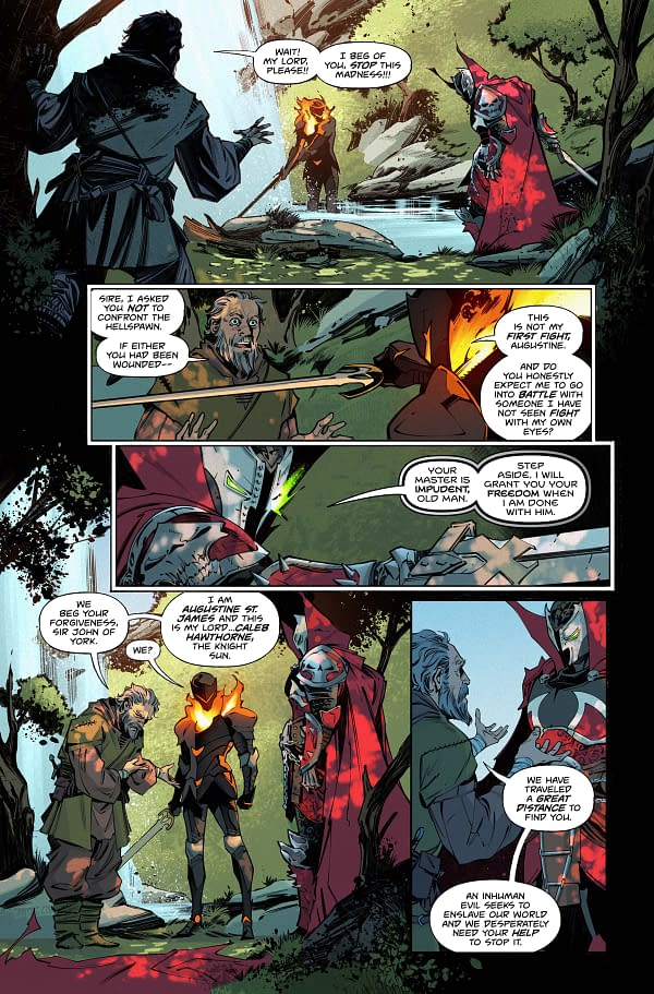 Interior preview page from Rogue Sun #30