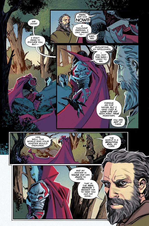 Interior preview page from Rogue Sun #30